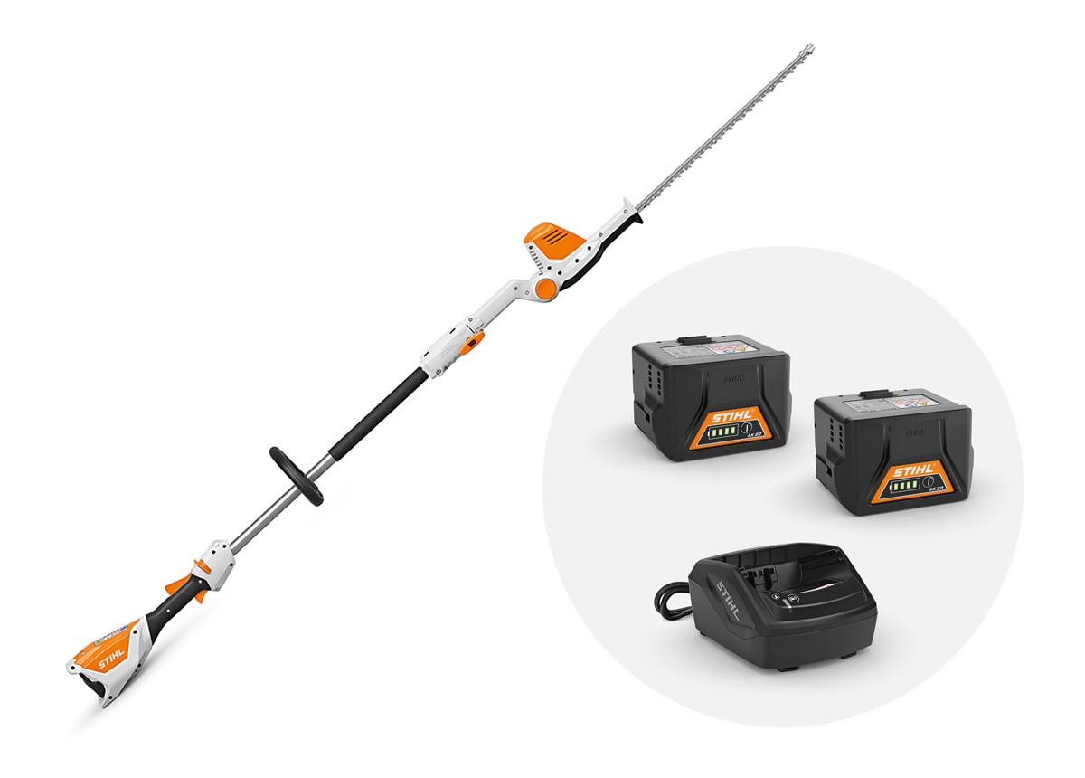 Akumlátorové nožnice STIHL HLA 56 SET AL 101 AK 10 2x