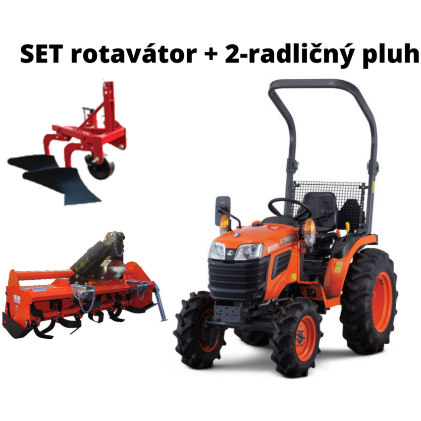 Traktor Kubota B1121 - akciový set