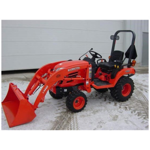 Traktor set Kubota BX231 + nakladač + Podkop L15